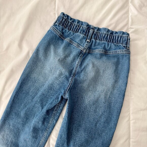 H&M Kids Elastic Waist Medium Wash Relaxed Fit Jeans Size 10-11 - Picture 6 of 9